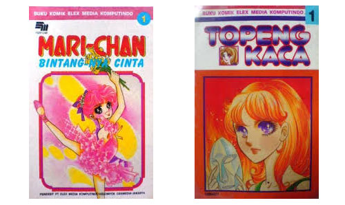 dua komik Jepang favorit masa kecil (Picture from goodreads)